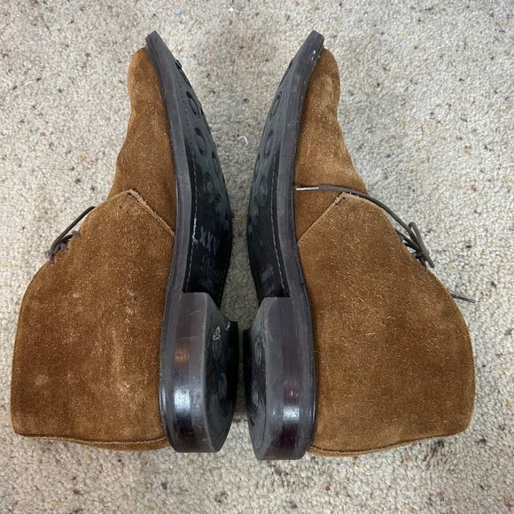 Sid Mashburn Chukka Suede Leather Lace Up Boots Size 10 Men's fit big. - Picture 6 of 8